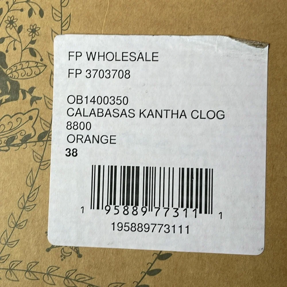 Free People Floral Embroidered Mules - Pink and Brown - Picture 16 of 16